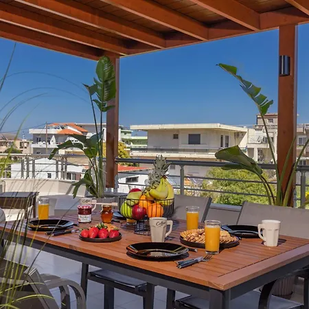 Coral Paradise Luxury Jacuzi Suite & Pool View Kremasti Exterior photo
